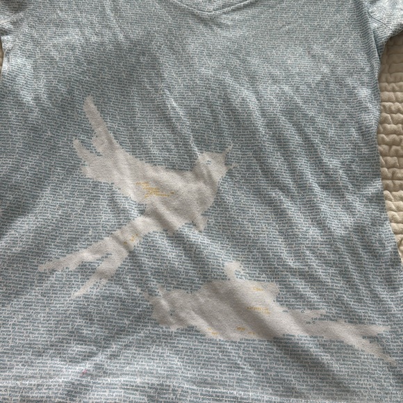Romeo and Juliet printed tee with birds - Picture 3 of 8